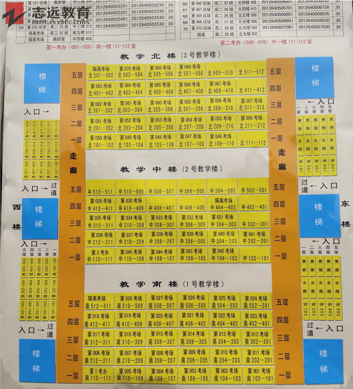 2020陜西公務(wù)員考試延安考點(延安中學(xué)（棗園校區(qū)）)(圖1)